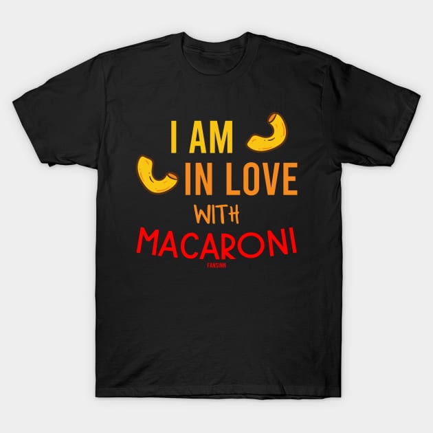 National Day Macaroni pasta Italy T-Shirt by fansinn